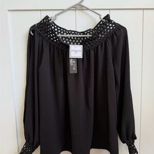 ARIELLA Black Women's Top